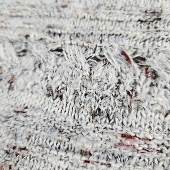 Db Established 1962 Textured Mulitcolor Flek Cowl Neck Sweater, Grey, Medium - Picture 6 of 10